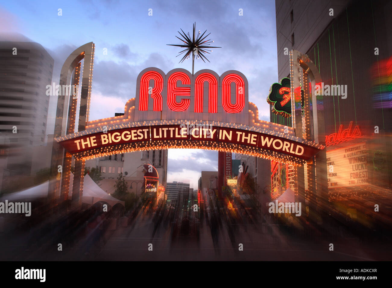 Reno, Nevada Stockfoto