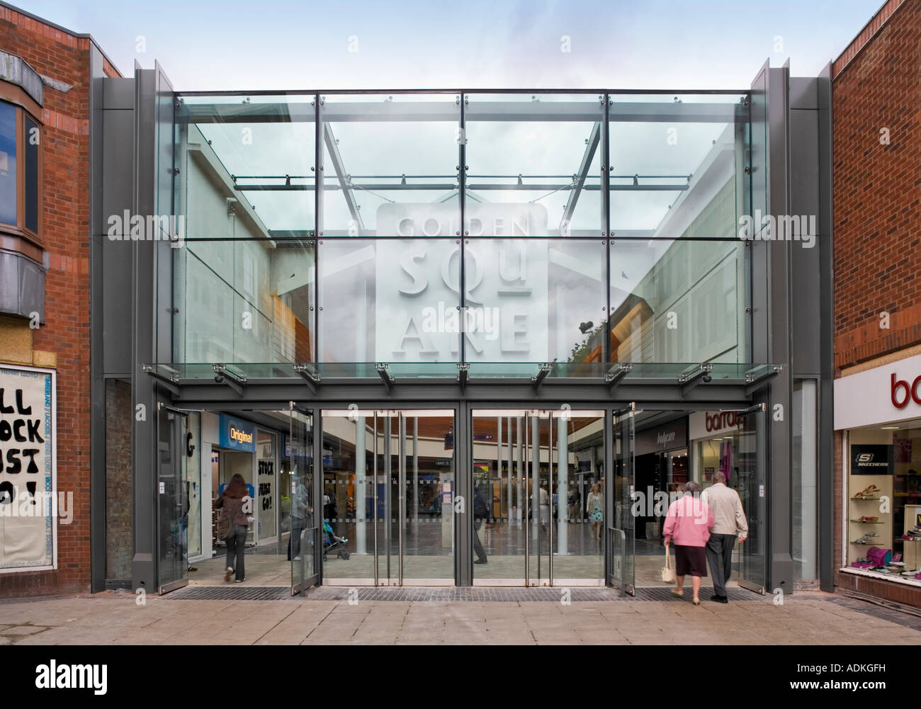 Golden Square Einkaufszentrum Warrington Stockfoto