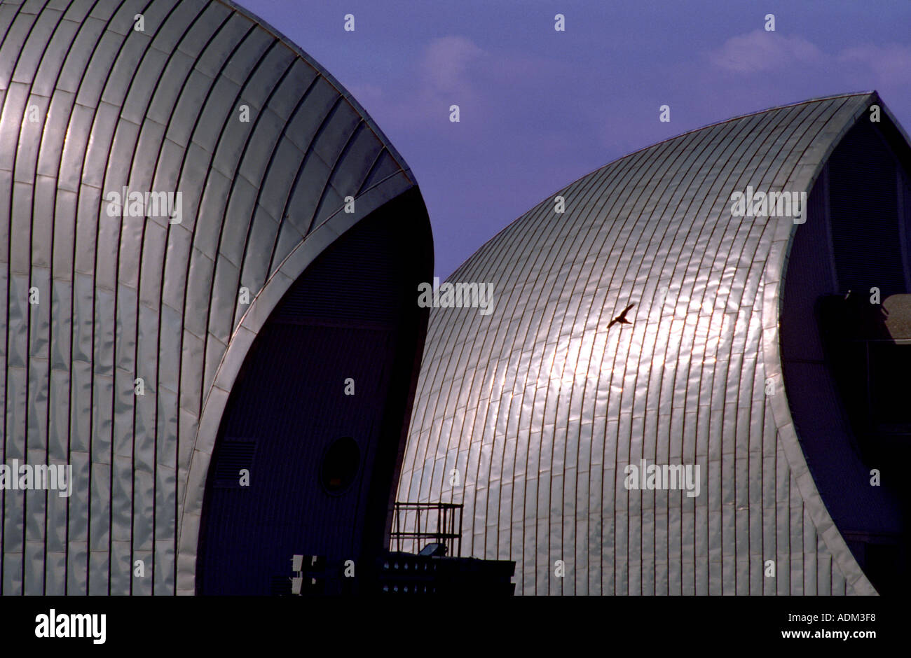 River Thames Flood Barrier London Jason Bye Stockfoto