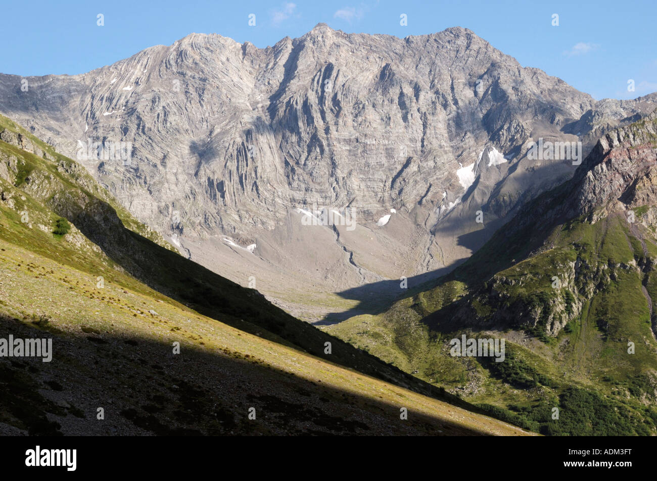 Pointes de Rougnoux Ecrins Alpen Frankreich Stockfoto