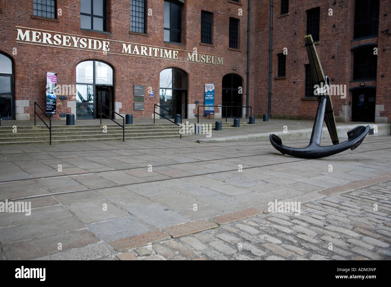 Liverpool-Albert Dock maritime museum Stockfoto