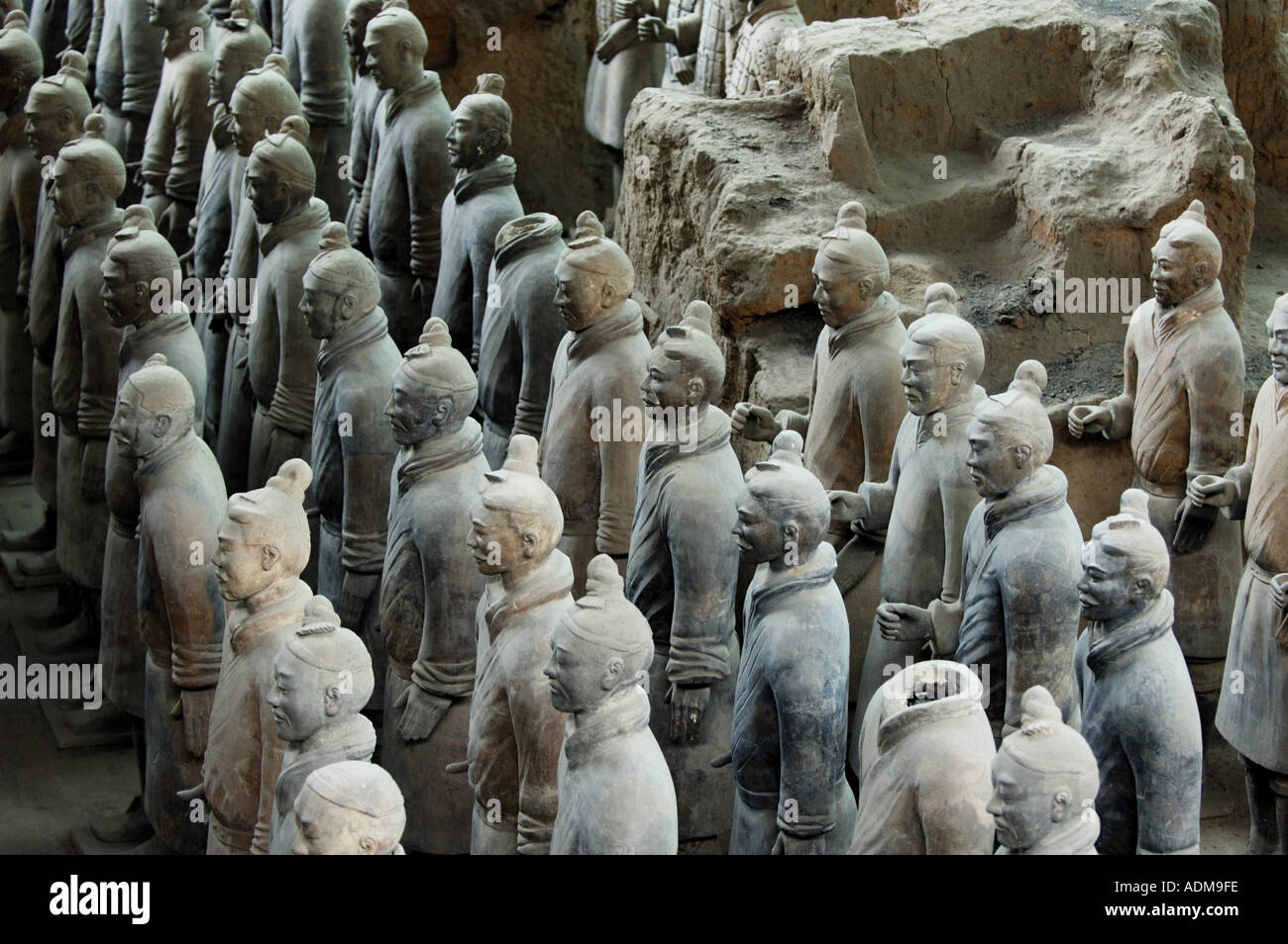 Terrakotta Armee Kriegern, Xi ' an, China Stockfoto, Bild: 2492925 - Alamy