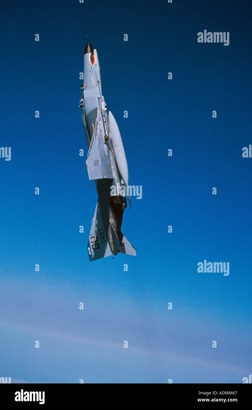 F-4 Phantom II Klettern Stockfoto