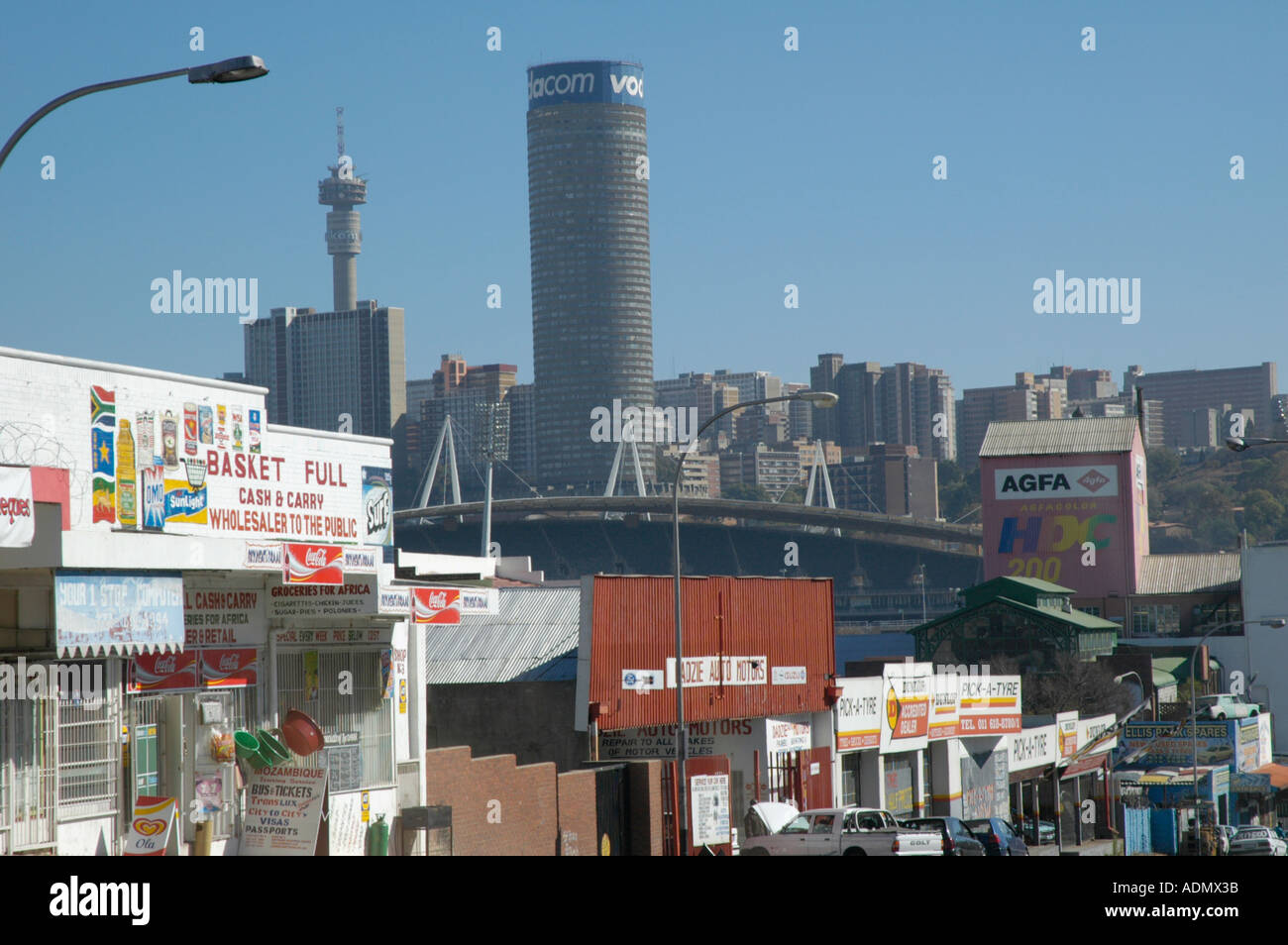 Johannesburg-Südafrika Stockfoto