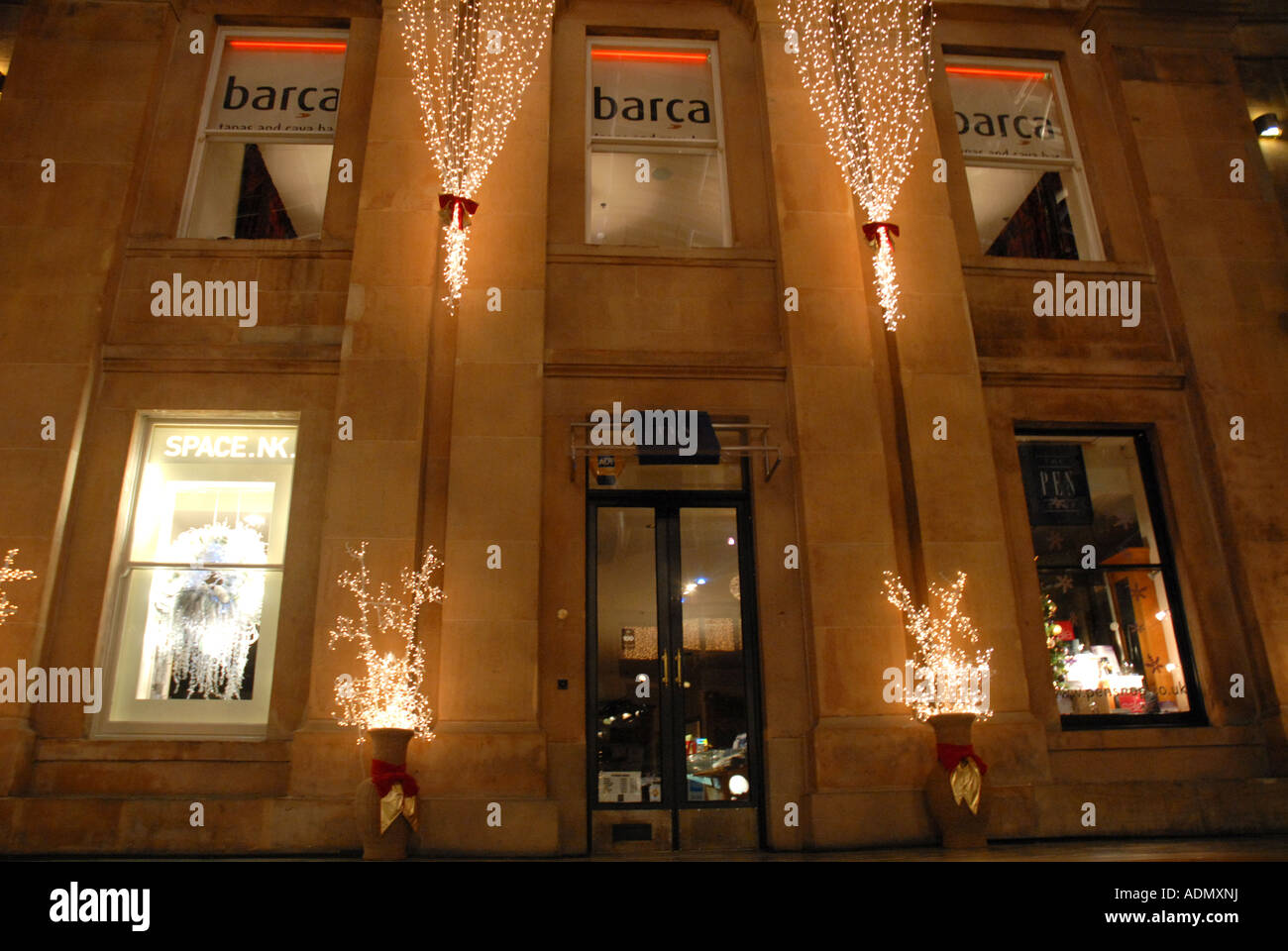 Barca, Tapas-Bar, Princes Square Centre, Buchanan St, Zentrum von Glasgow, Schottland. Weihnachten 2006. Stockfoto