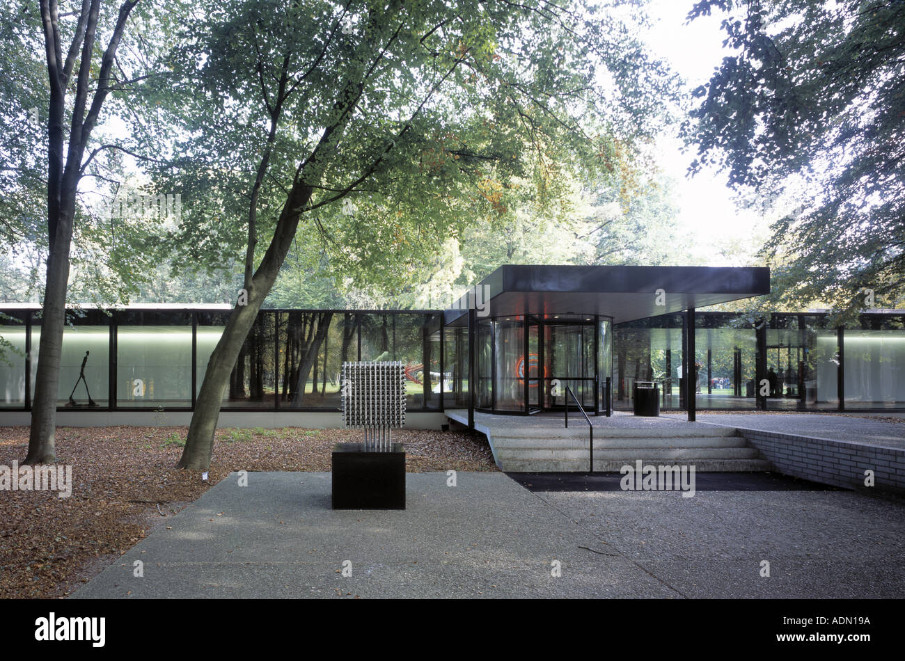 Otterloo, Rijksmuseum Kröller-Müller, Skulpturenpark, Eingangsbereich Neubau Stockfoto