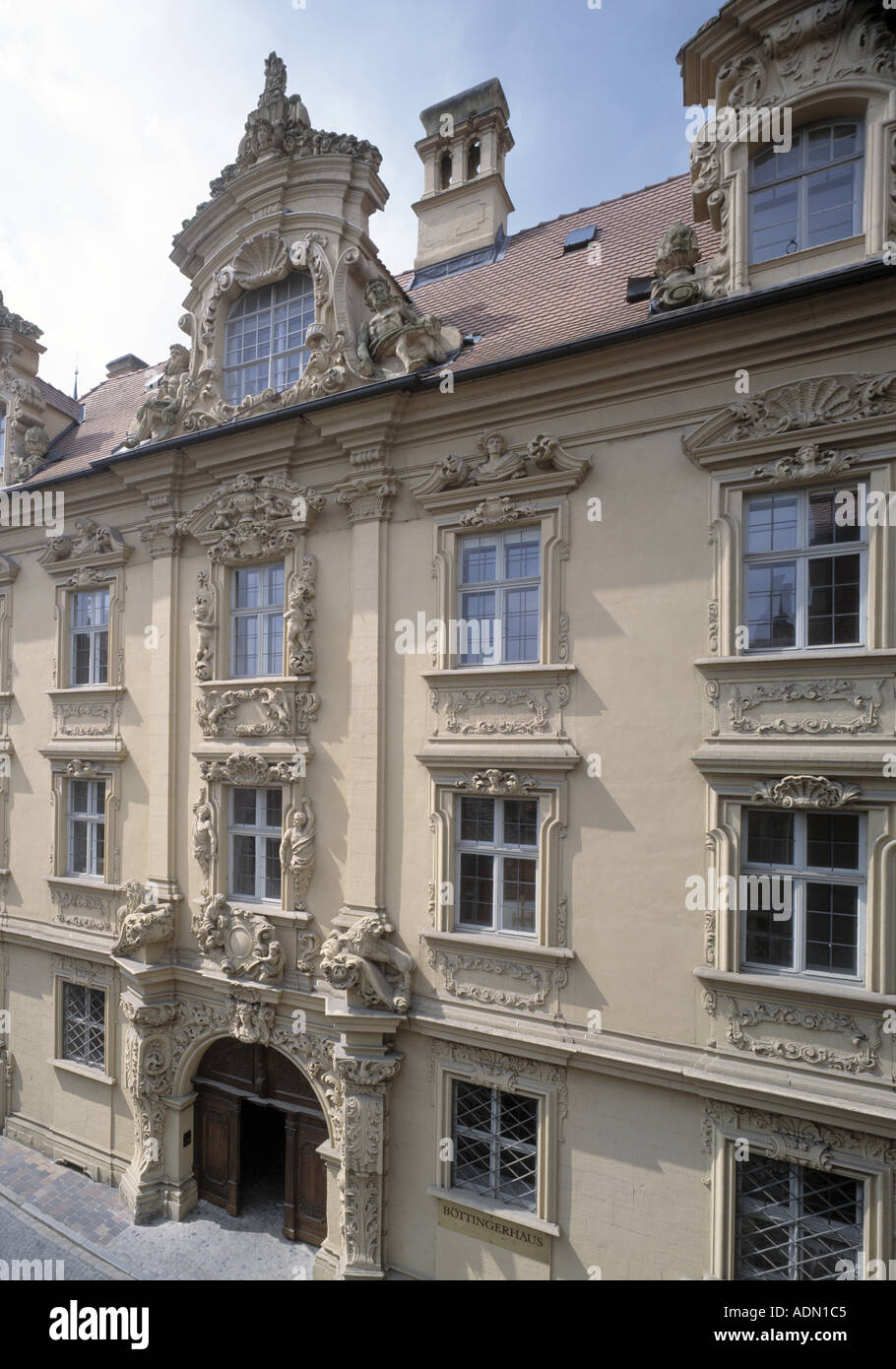 Bamberg, Böttingerhaus, Stockfoto