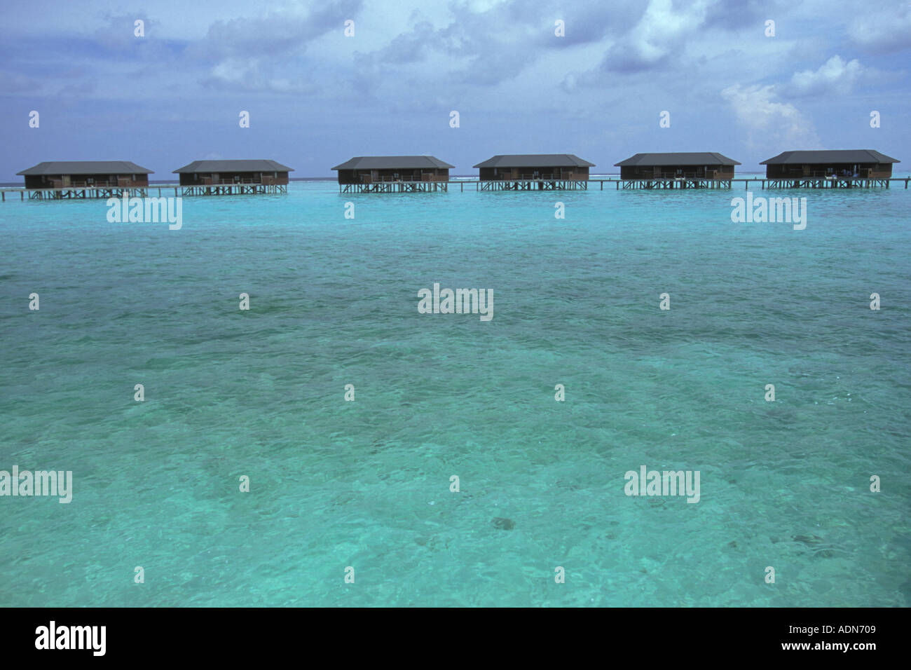 Indischer Ozean Malediven Club Med Stockfoto