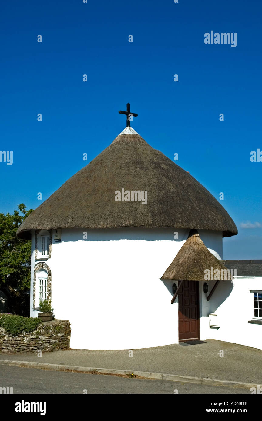 Ringlokschuppen in Veryan in Cornwall, england Stockfoto