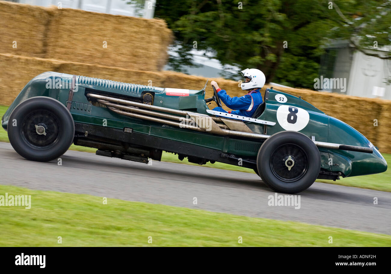 1933 Bentley "Barnato Hassan Special" beim Goodwood Festival of Speed, Sussex, UK. Stockfoto