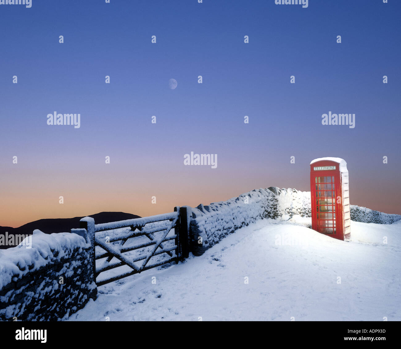 GB - GLOUCESTERSHIRE: Winter in den Cotswolds Stockfoto