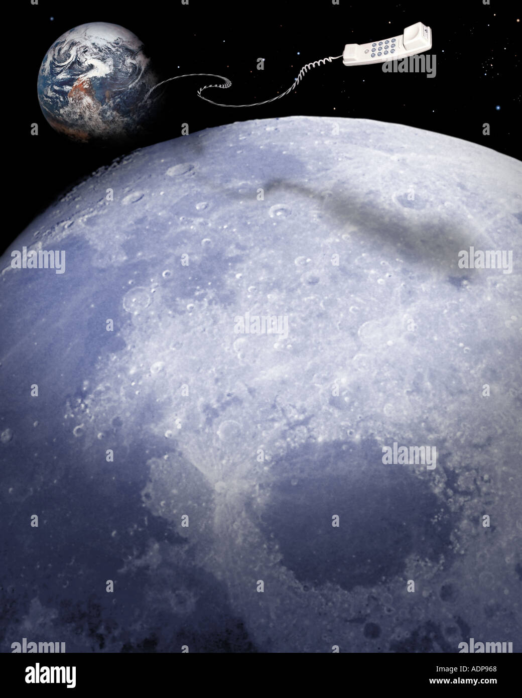 KOMMUNIKATIONSKONZEPT: Globale Kommunikation Stockfoto