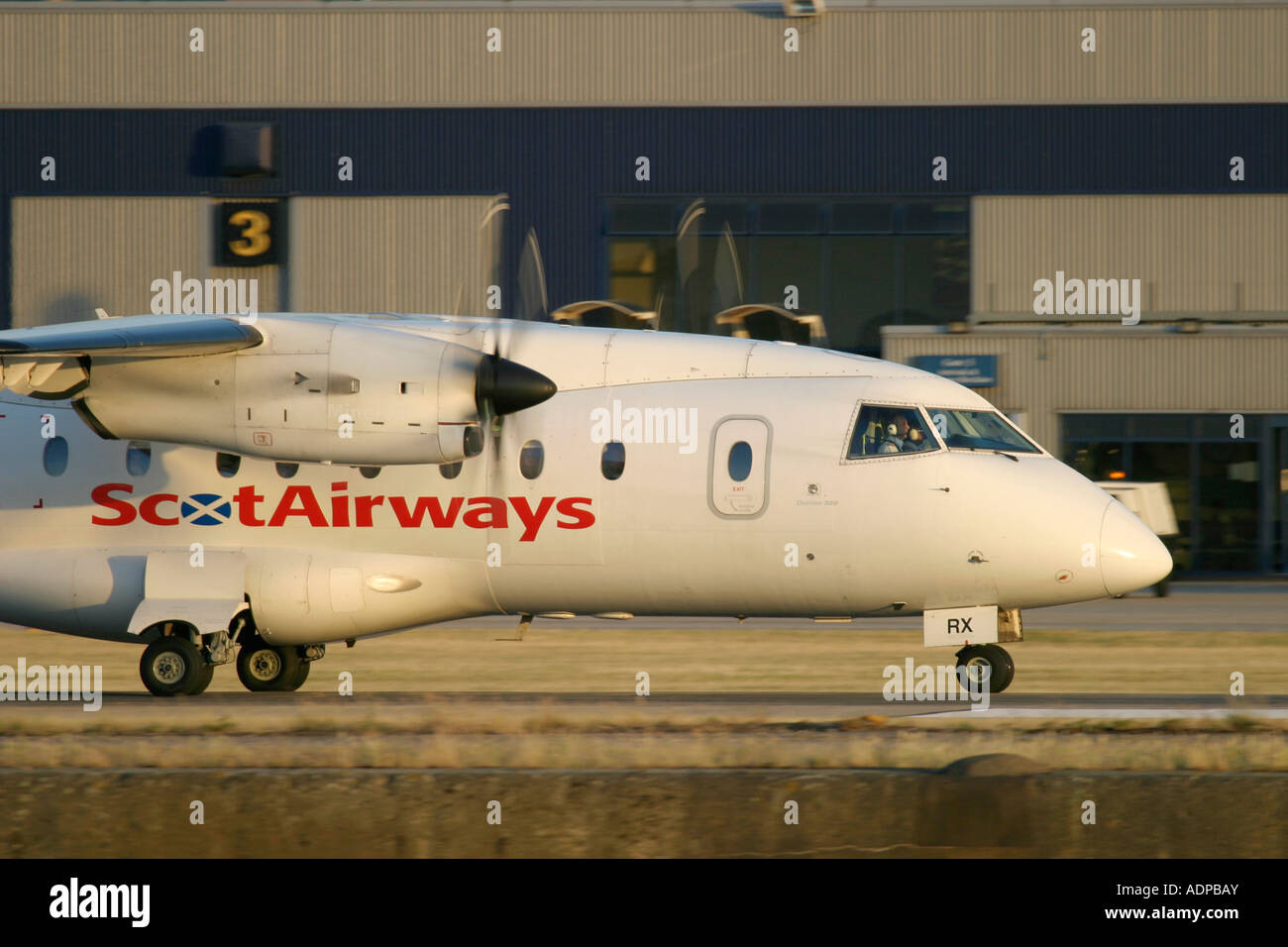 Scot Airways Dornier 328-110 Stockfoto