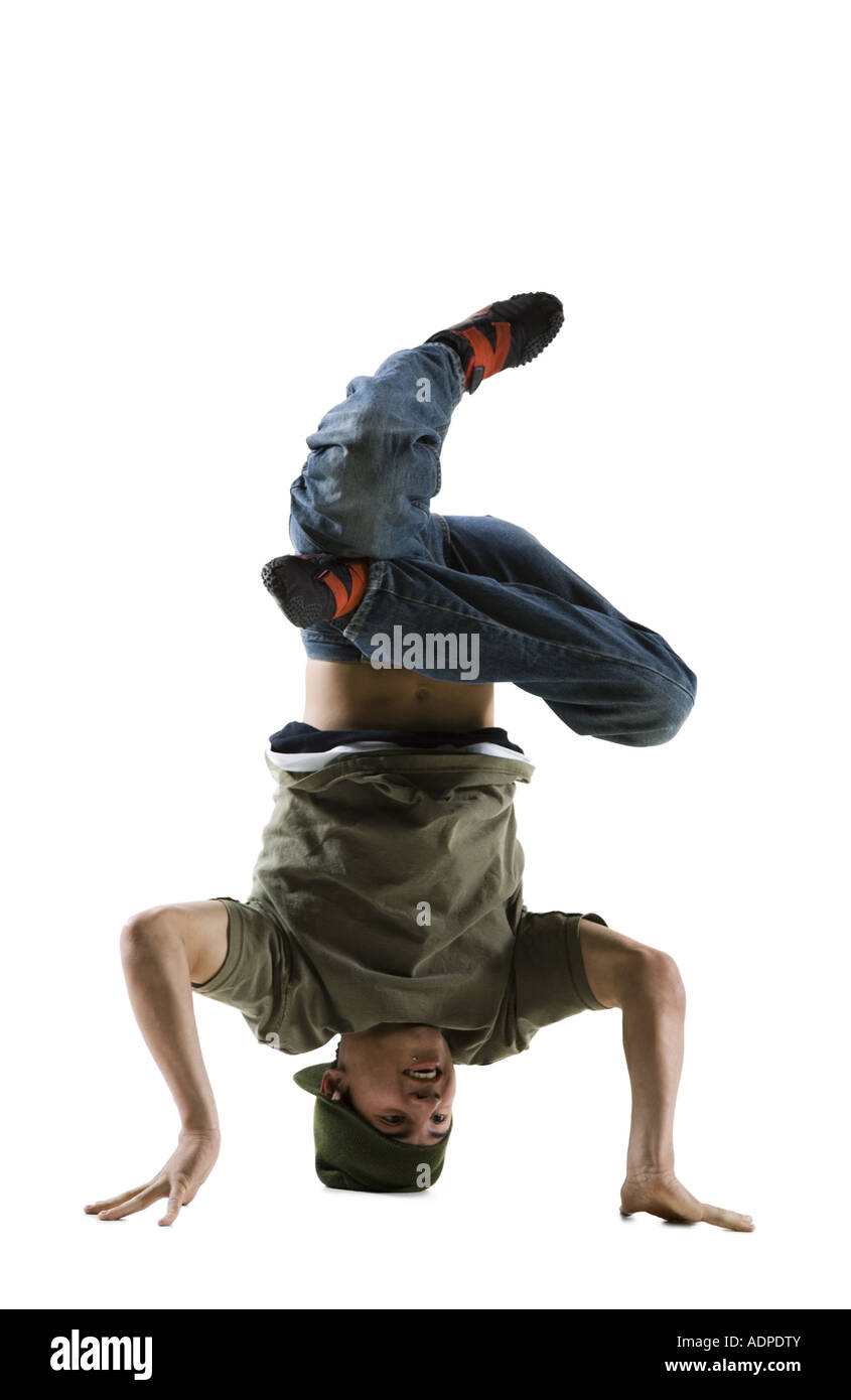 B-Boy-Breakdance Stockfoto