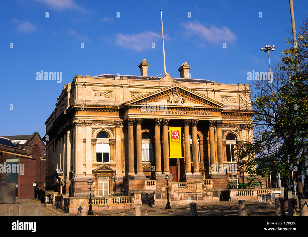 County-Sessions Haus in Liverpool Stockfoto