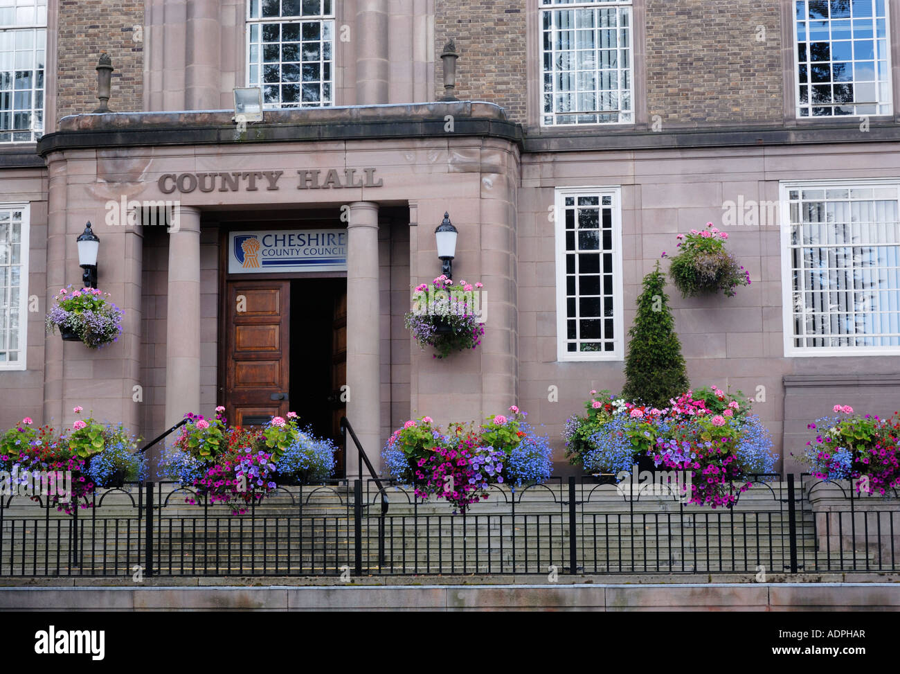 Chester County Hall in der historischen Stadt Chester das Verwaltungszentrum der Grafschaft Cheshire Stockfoto