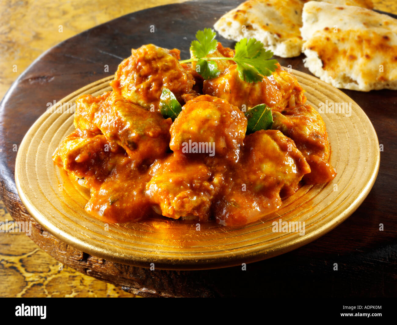 Huhn Madras Indian curry Stockfoto