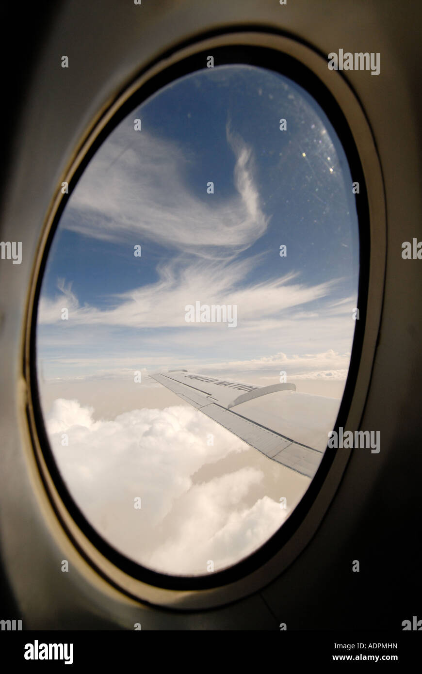 Africa.Chad 2007. 4. Juni 2007 fliegt von Ndjamina nach Abéché, Blick vom Flugzeugfenster Stockfoto
