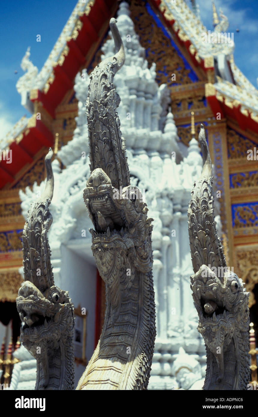 Drache leitet Wat Phra, dass Suthon Mongkons Khiri In Stockfoto