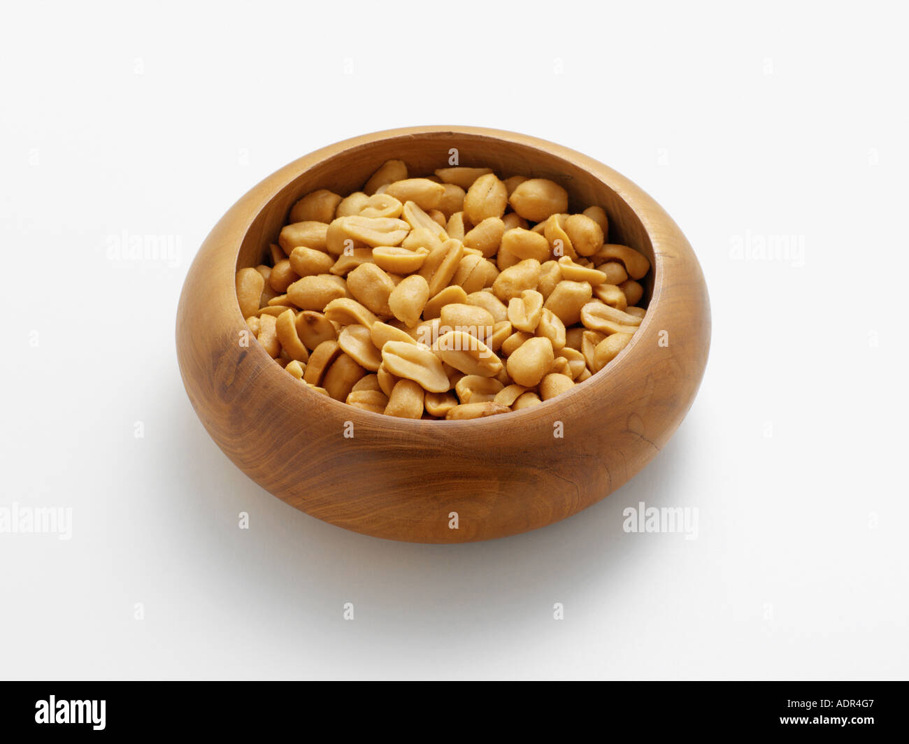 Gesalzene Erdnüsse Stockfoto