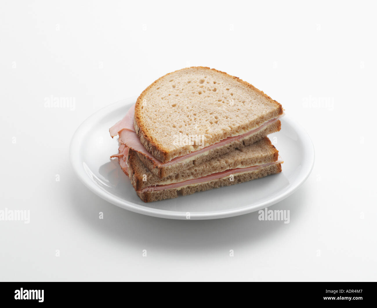 Schinken-sandwich Stockfoto