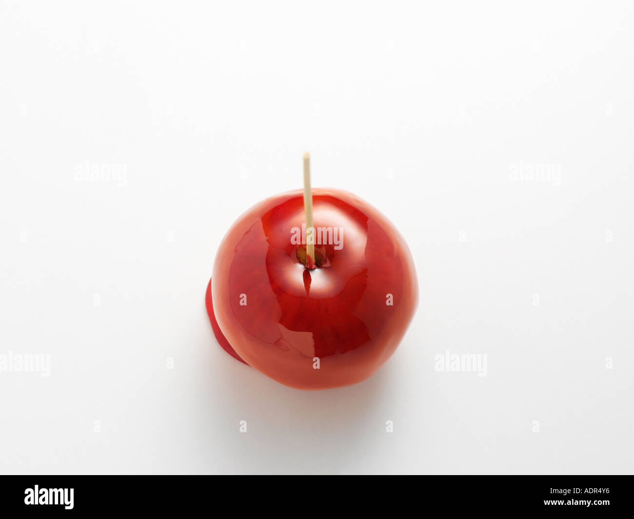 Glasierter Apfel Stockfoto