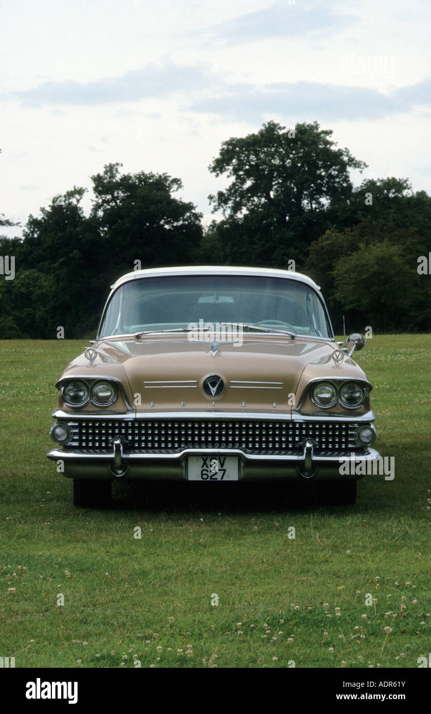 Buick Serie 50 Super 1958. Stockfoto