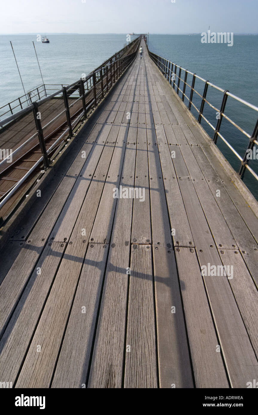 Southend Pier Essex England Stockfoto