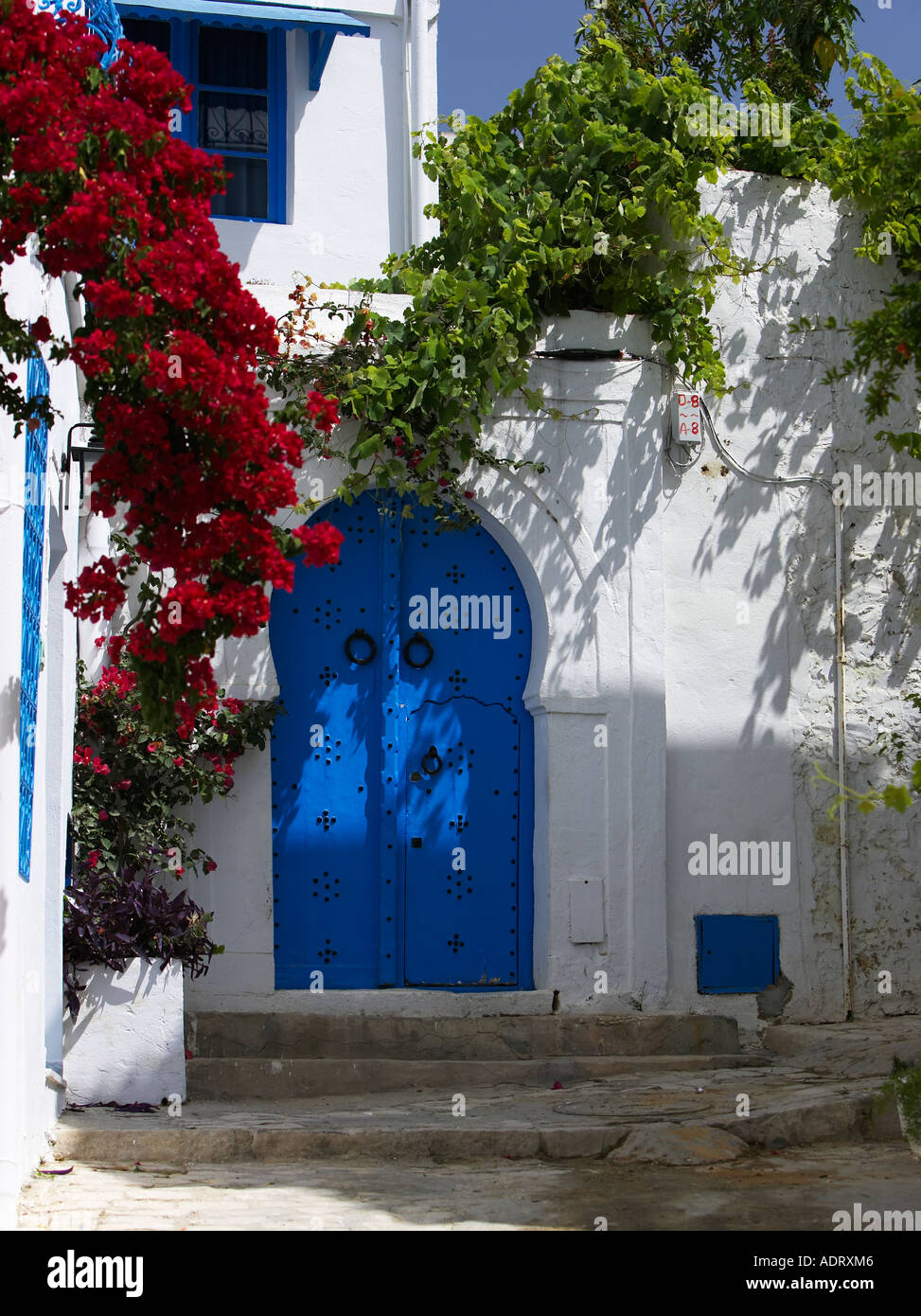 Sidi Bou Said Tunesien Stockfoto