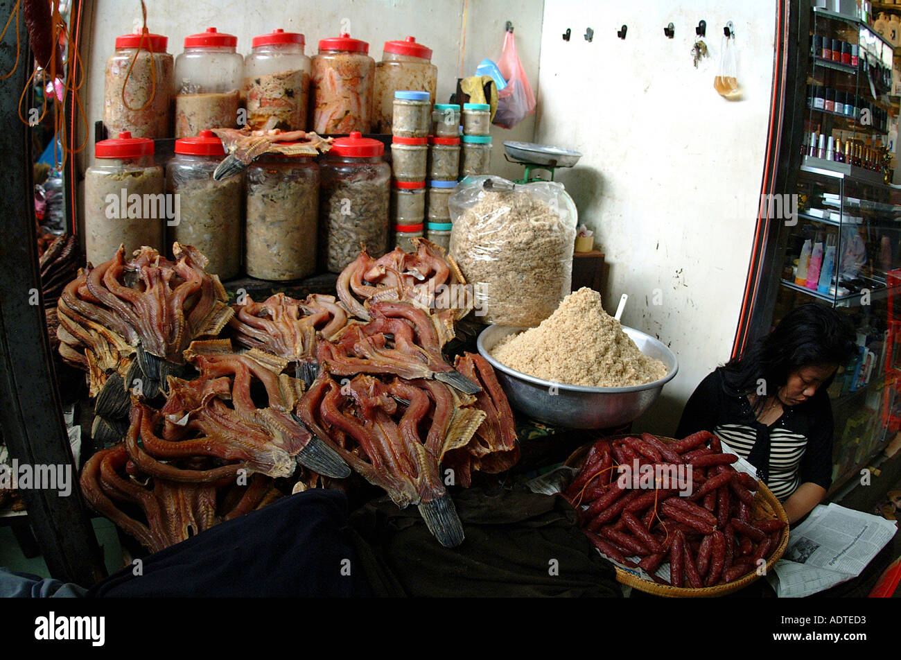 Kambodscha Phnom Penh russischen Markt Stockfoto