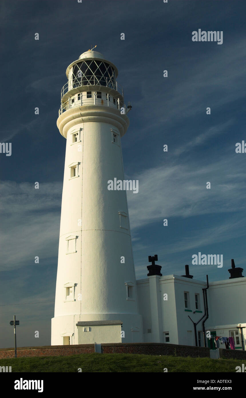 Flanborough Leuchtturm Flamborough Head East Yorkshire England U K Großbritannien. Mai 2006 Stockfoto