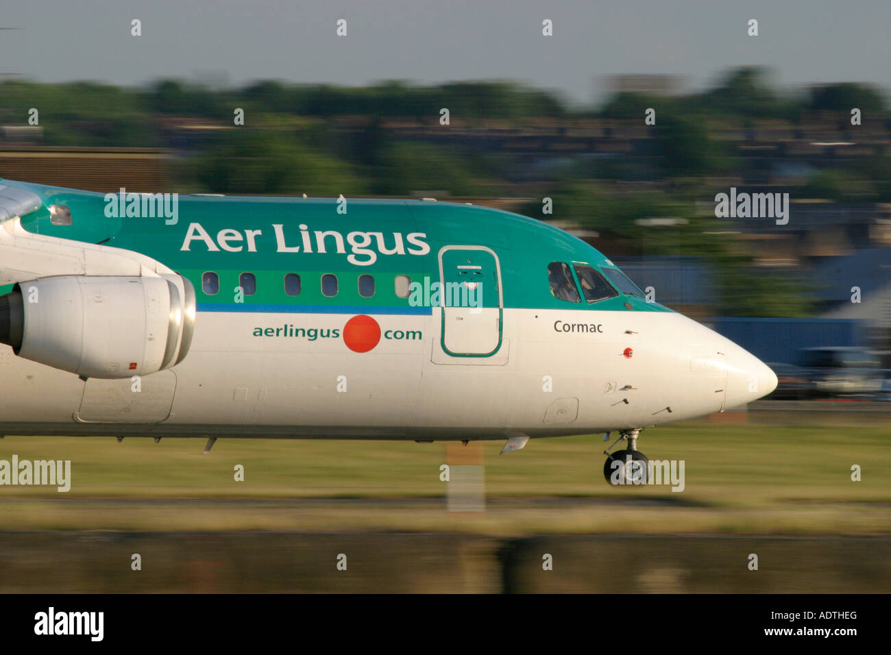 Aer Lingus British Aerospace BAe-146-300 Stockfoto