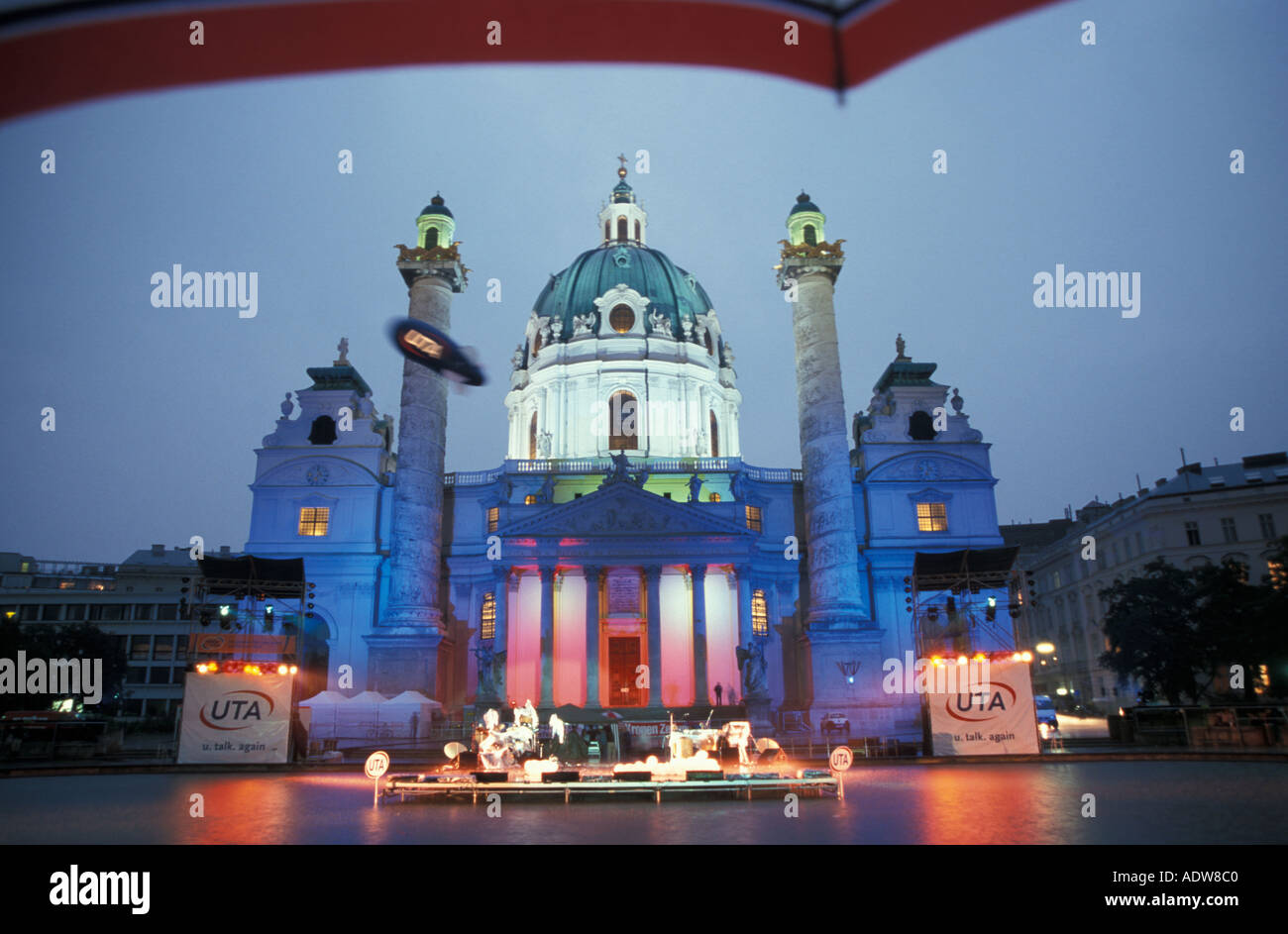 Karlskirche Kirche Stockfoto