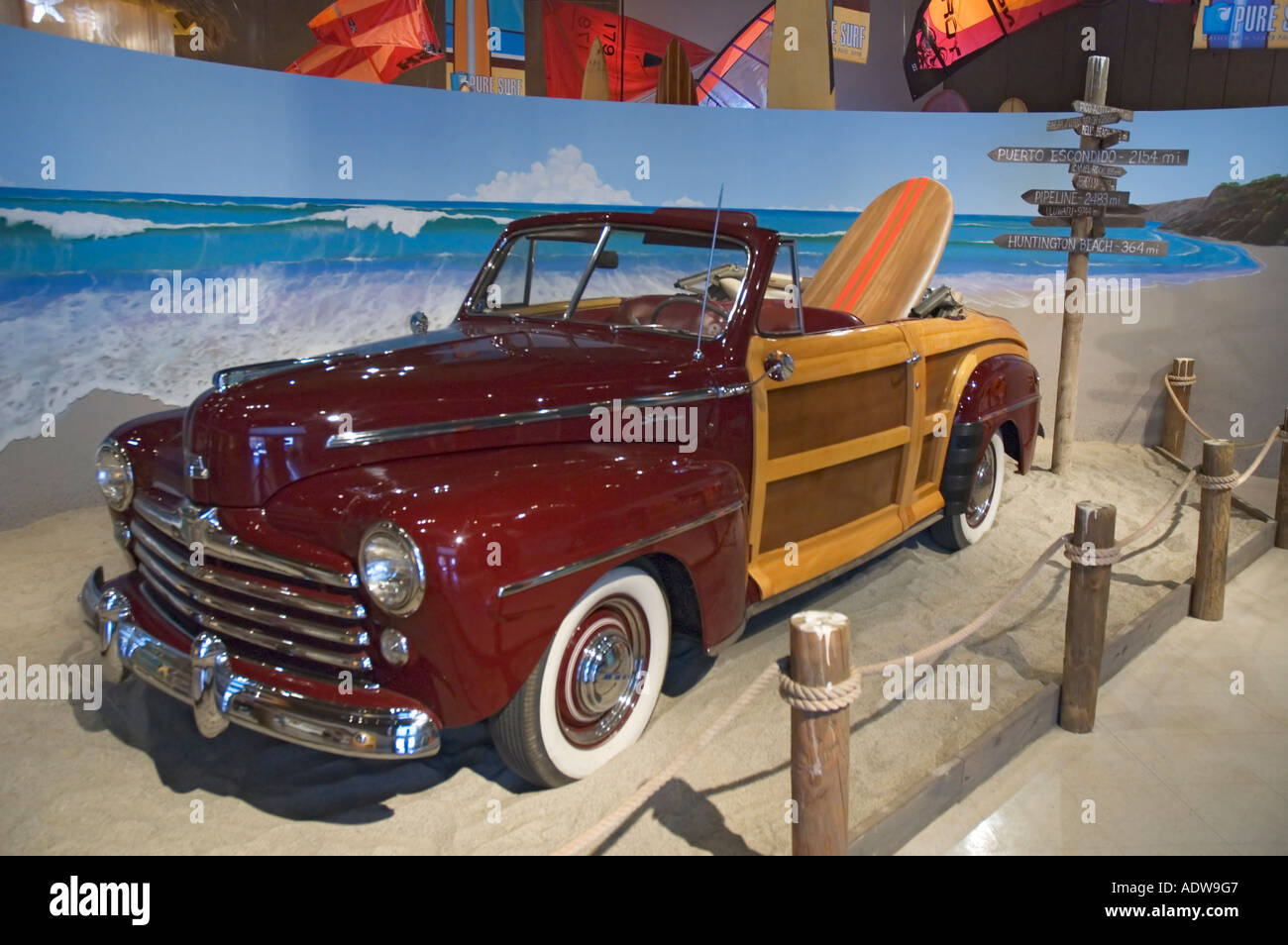 Kalifornien Sacramento Cal Expo State Fair Surfen Ausstellung holzigen Cabrio Stockfoto
