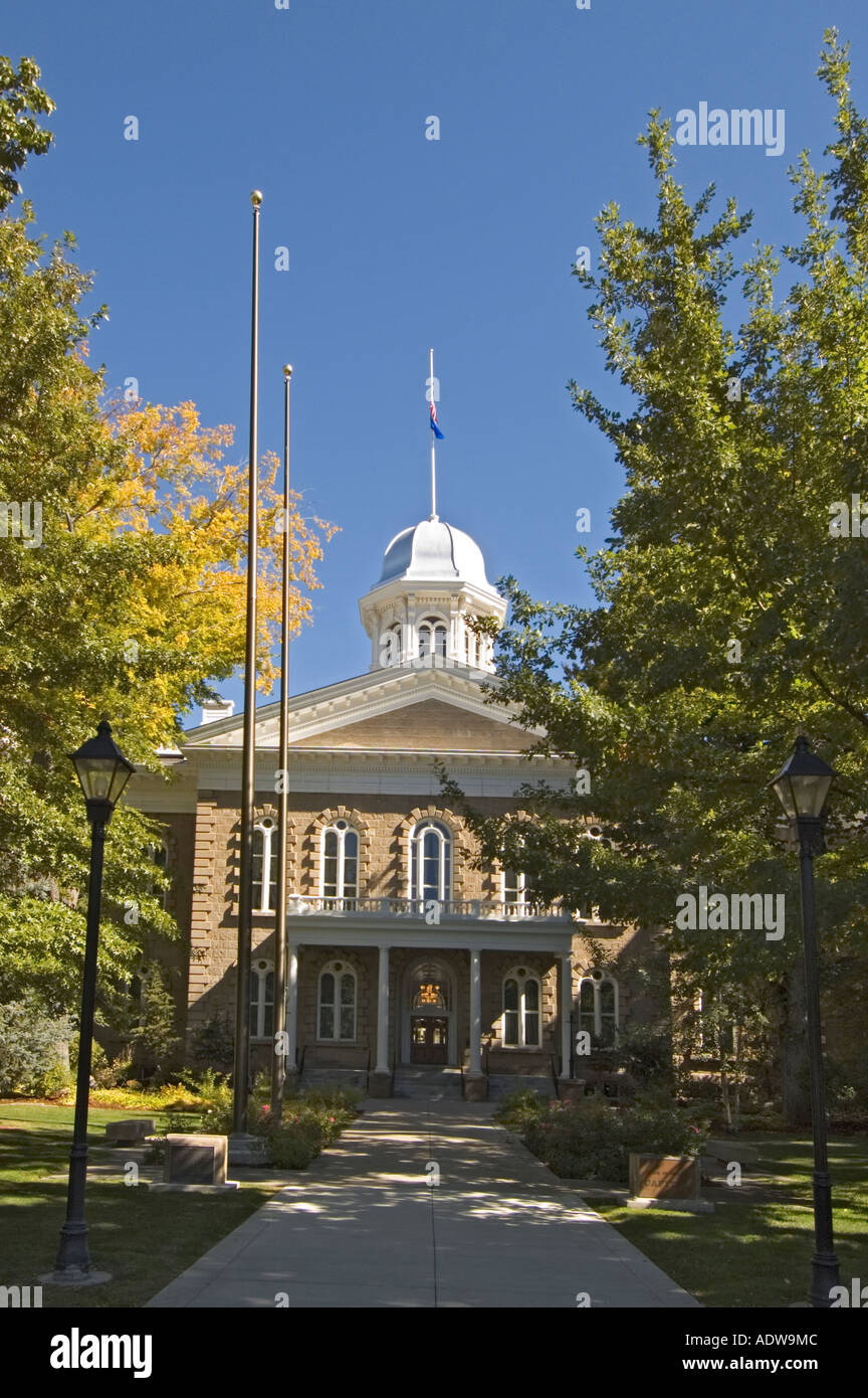 Nevada Carson City Nevada State Capitol Building fertiggestellt 1871 Stockfoto