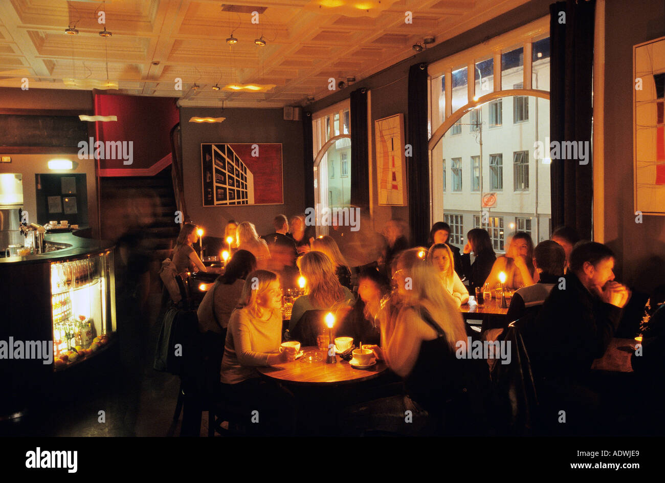 Kaffi Solon Café Bar Nachtclub Stockfoto