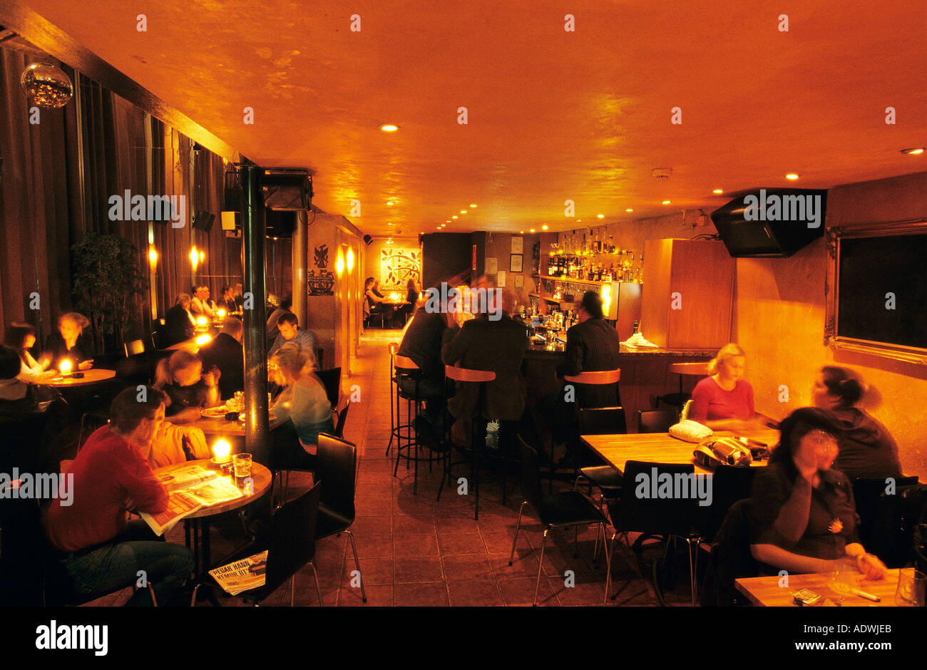 Vegamot Café-Bar und NightclubVegamot-Café-Bar und Nachtclub Stockfoto