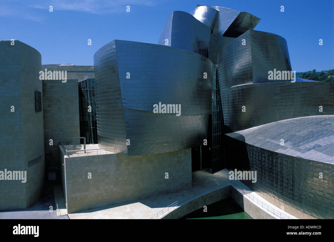 Bilbao Guggenheimmuseum Stockfoto