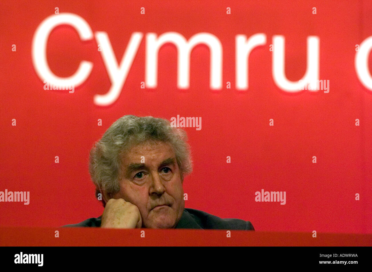 Rhodri Morgan Welsh Labour Party Jahreskonferenz in Swansea Stockfoto
