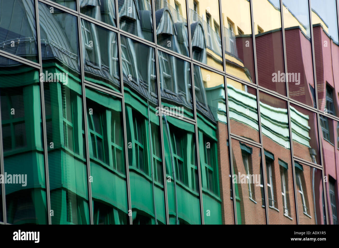 Berlin-Kreuzberg das Gebäude des Axel-Springer-Verlag Stockfoto