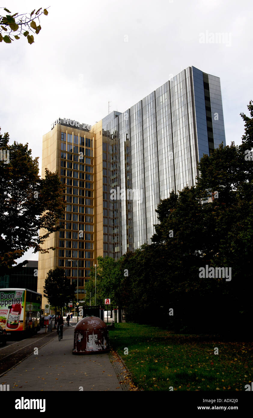 Berlin-Kreuzberg das Gebäude des Axel-Springer-Verlag Stockfoto