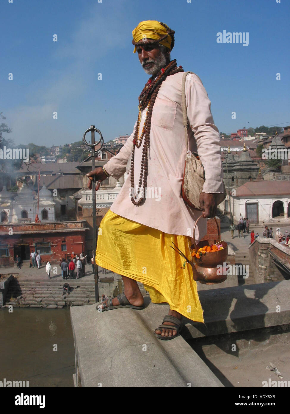 Der heilige Mann Stockfoto