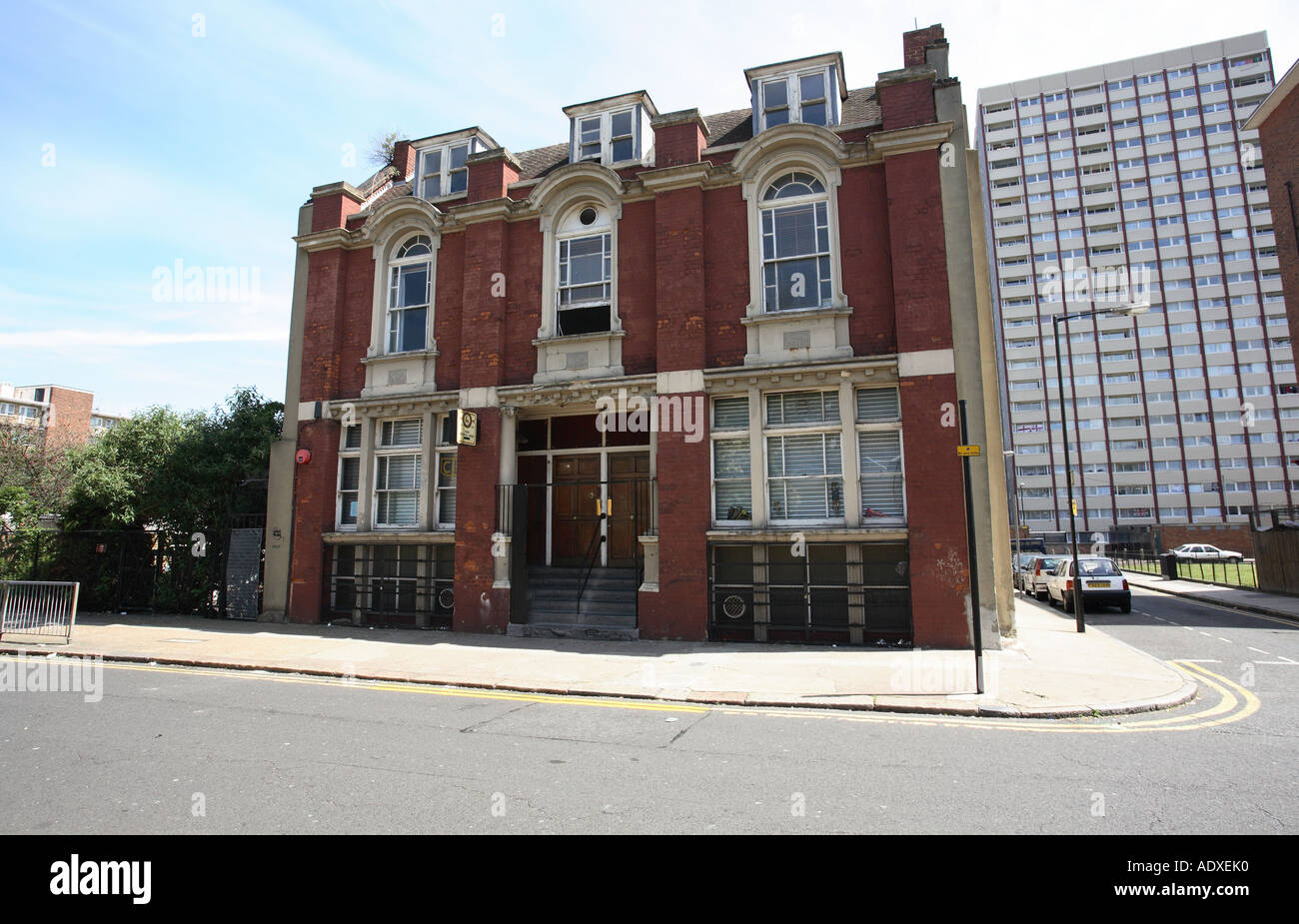 Bethnal Green Working Men es Club, London, England. Stockfoto