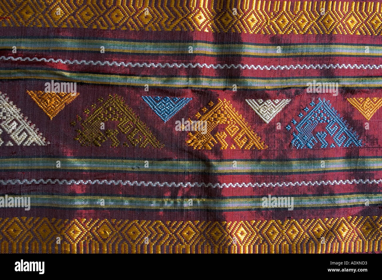 VL Seide Läufer 3857 Stockfoto