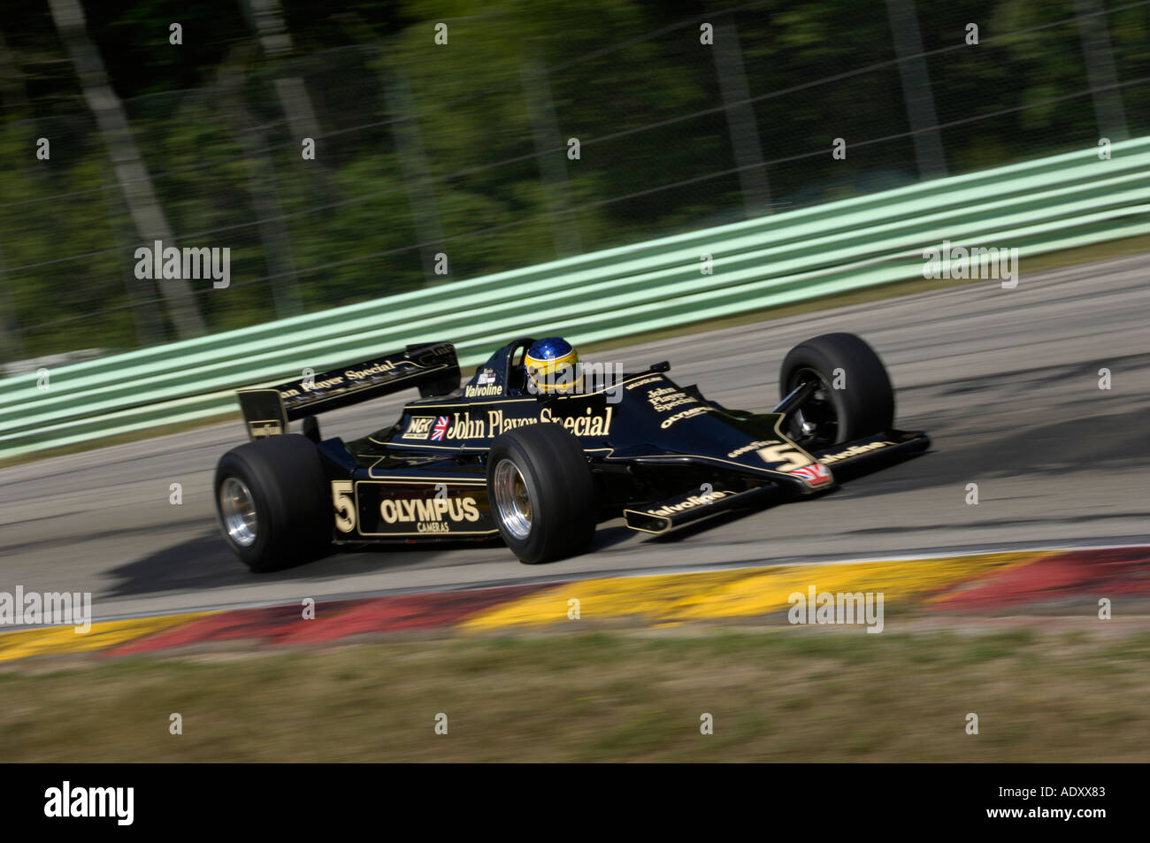 Duncan Dayton Rennen Ex Mario Andretti 1978 Lotus 79 bei Brian Redman International Challenge in Road America 2005 Stockfoto