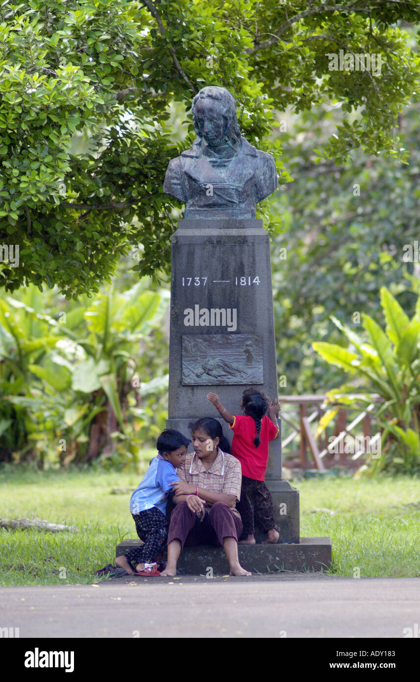 Bernardin de Saint Pierre statue Stockfoto