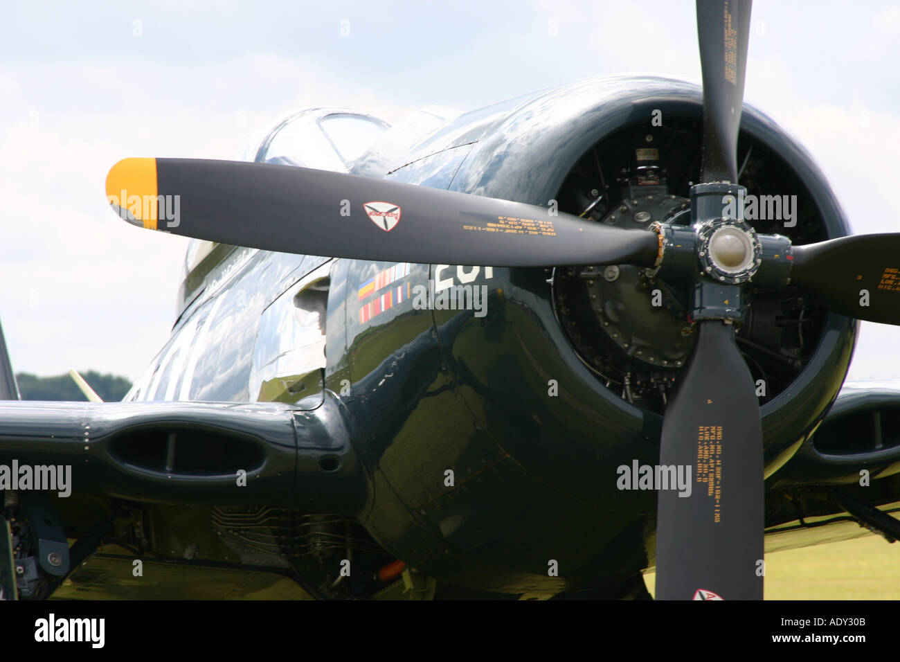 2P - Grumman F8F Bearcat Stockfoto