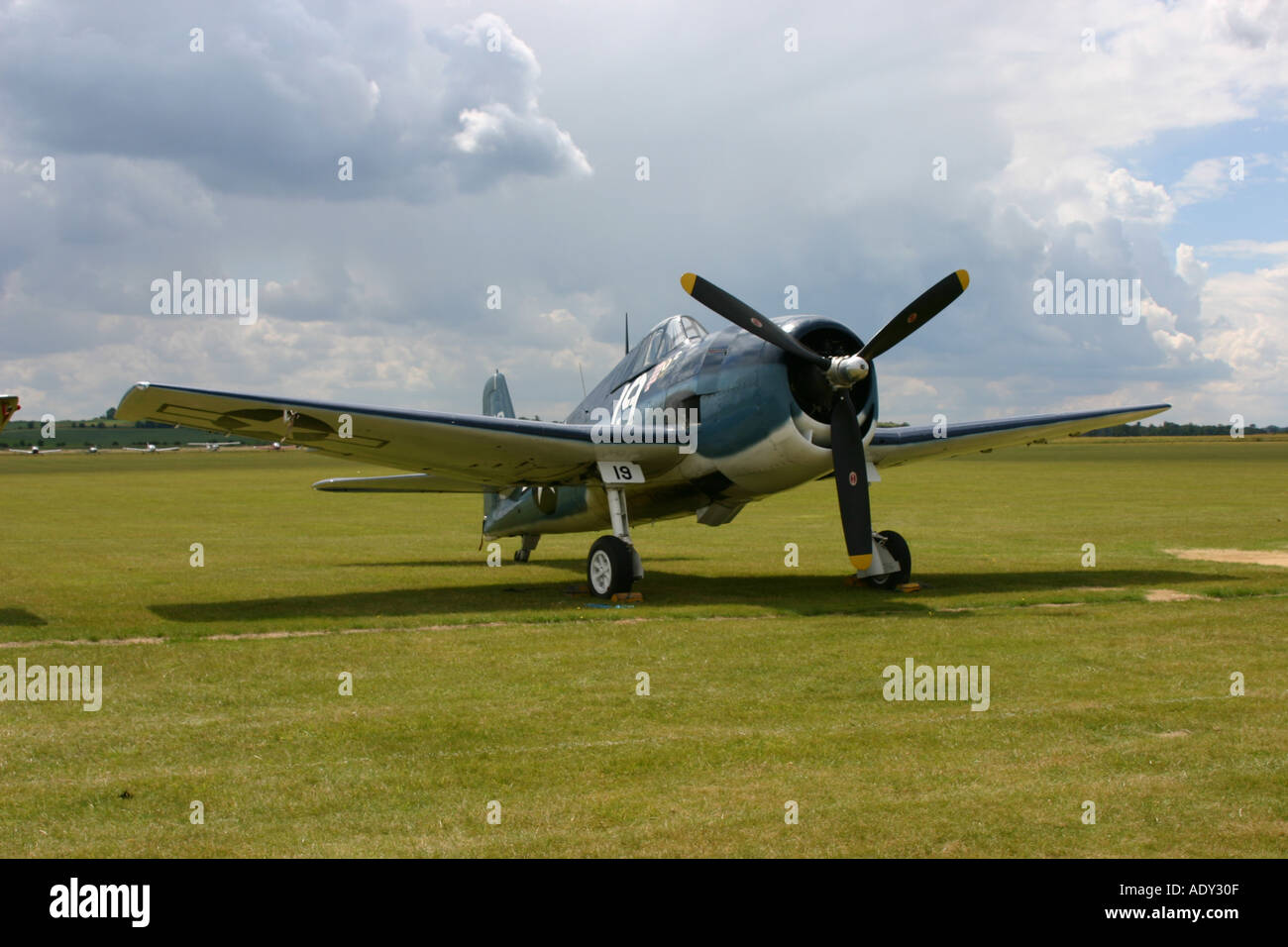 Grumman F6F-3 Hellcat Stockfoto