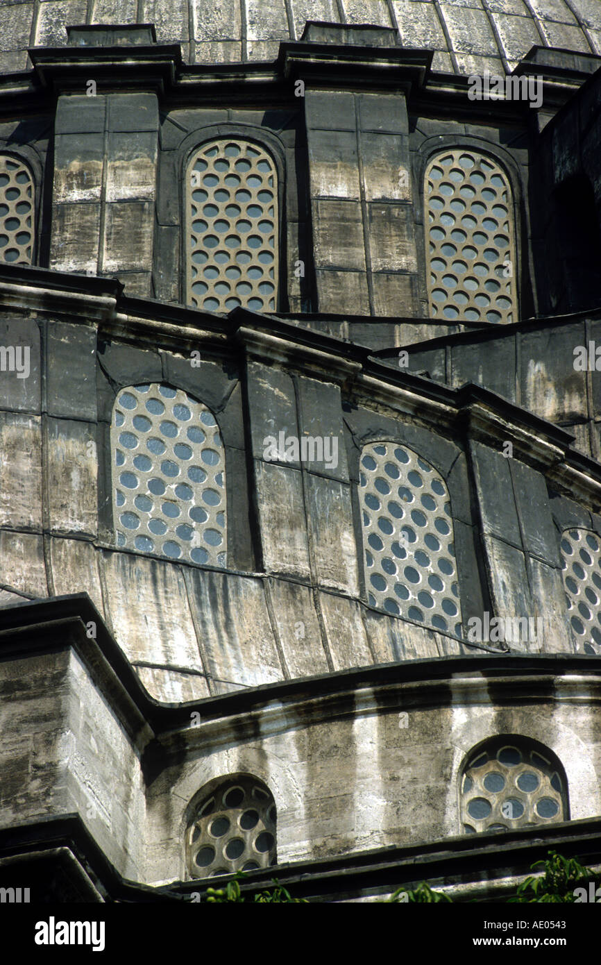 Juli 1990 Istanbul Türkei außen von Aya Sofya Stockfoto