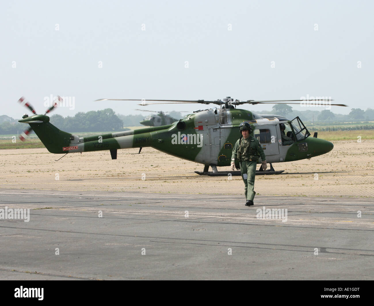 Militärische Hubschrauber Luchs UK Army Armed forces Stockfoto